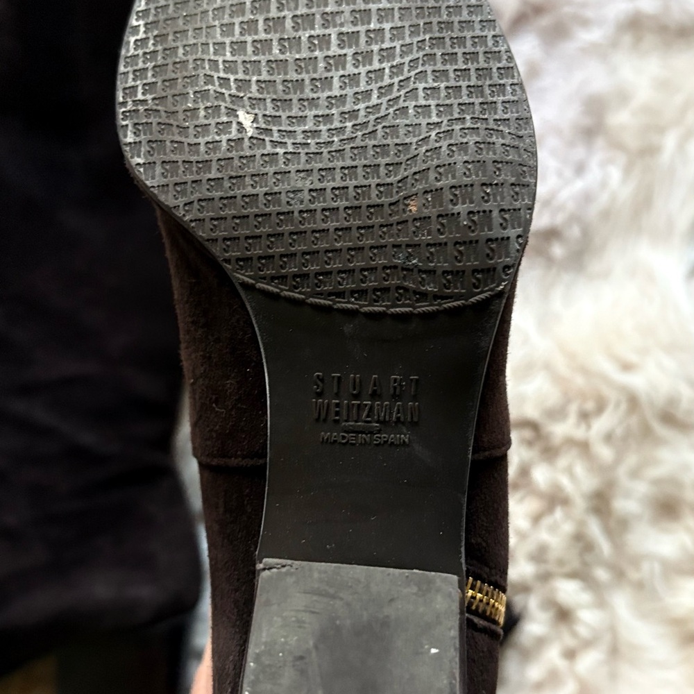Stuart Weitzman Chocolate Brown Boots - Picture 6 of 11